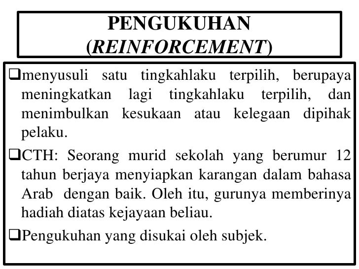 Modifikasi tingkah laku