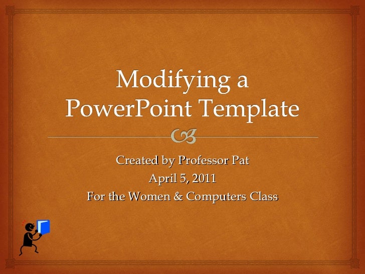 powerpoint modify default microsoft templates