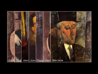Chaim Soutine Paul Guillaume Jean Cocteau Juan Gris Diego rivera Léopold Zborowski,  Max Jacob 