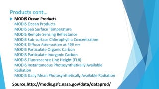 Modis Functionality MODIS | PPTX