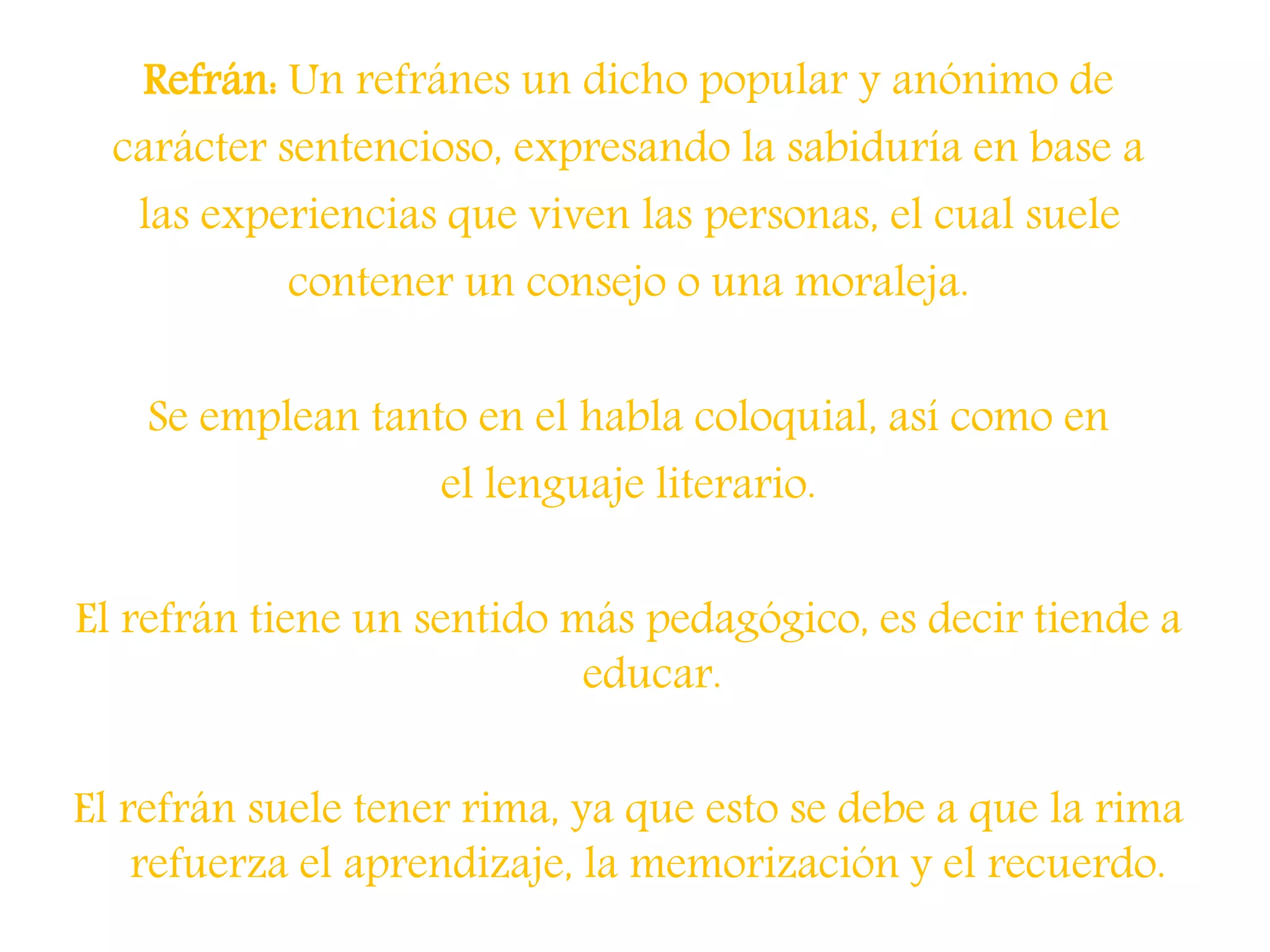 Modismos y refranes | PPT