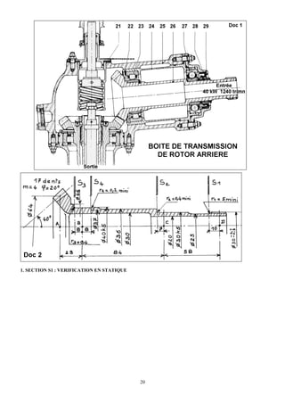 1. SECTION S1 : VERIFICATION EN STATIQUE




                                           20
 
