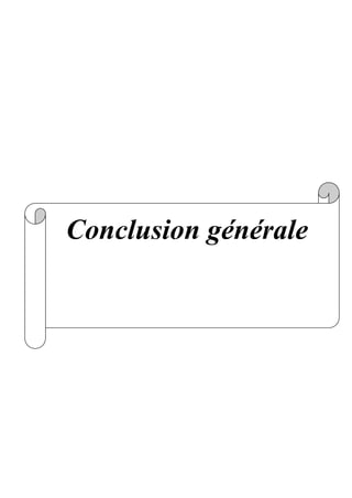 Conclusion générale
 