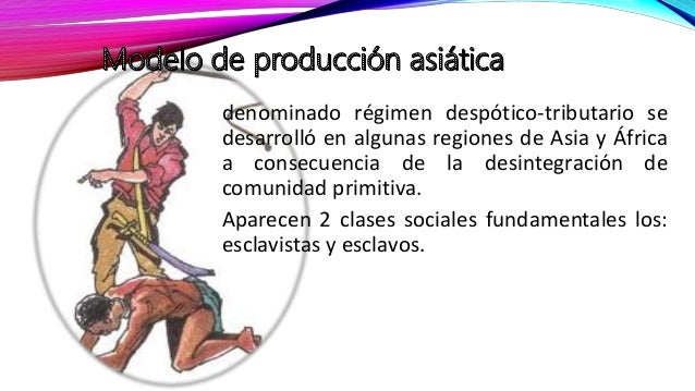 Modo de produccion asiático