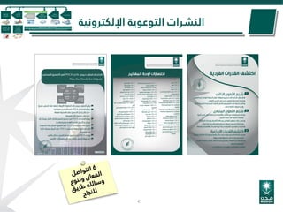 ‫اإللكترونية‬ ‫التوعوية‬ ‫النشرات‬
41
 