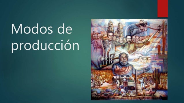 Modos deproducción