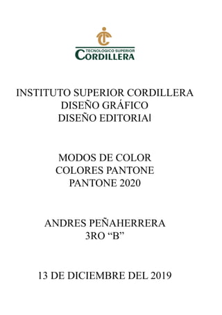 Modos De Color Pantone