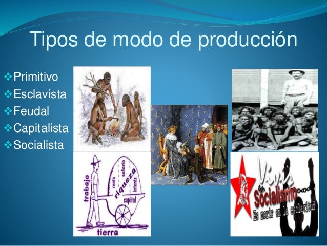 Modos de producciòn