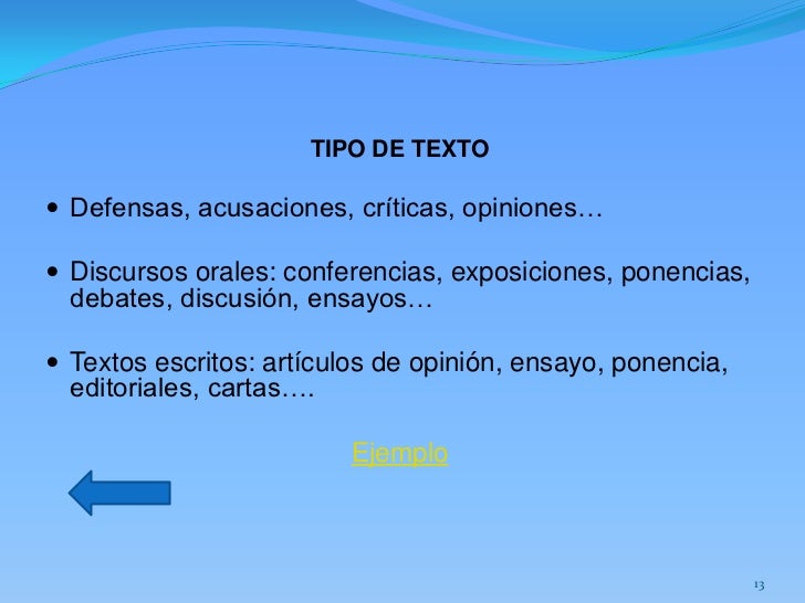MODOS DISCURSIVOS