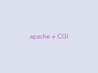 mod_php vs FastCGI vs FPM vs CLI | PDF
