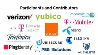 Participants and Contributors
 