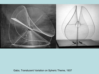 Gabo, Translucent Variation on Spheric Theme, 1937
 