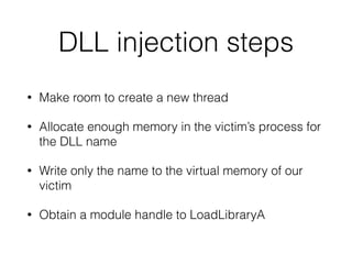 DLL Injection - Demo
 