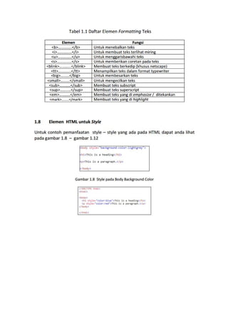 Modul 1-html | PDF