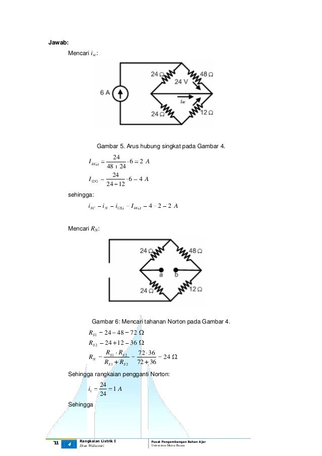 Contoh Soal Dan Jawaban Teorema Norton Guru Paud