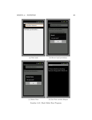 Ebook tutorial pemrograman android | PDF