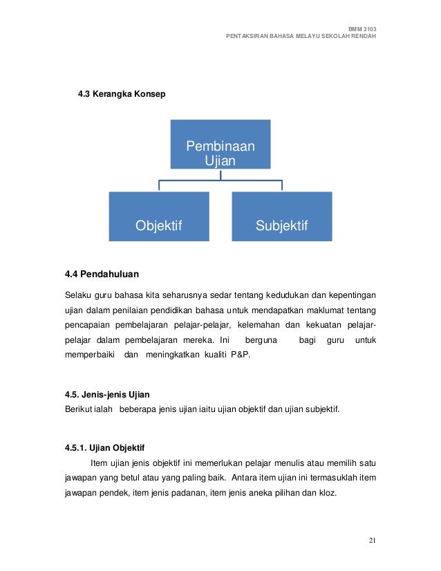 Modul Pentaksiran