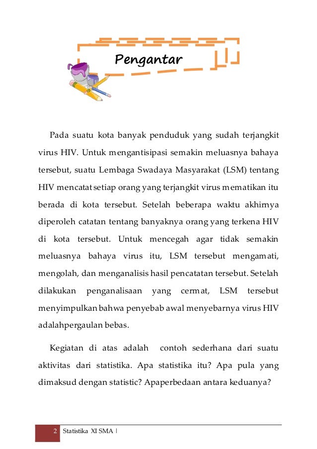 Modul statistika XI SMA