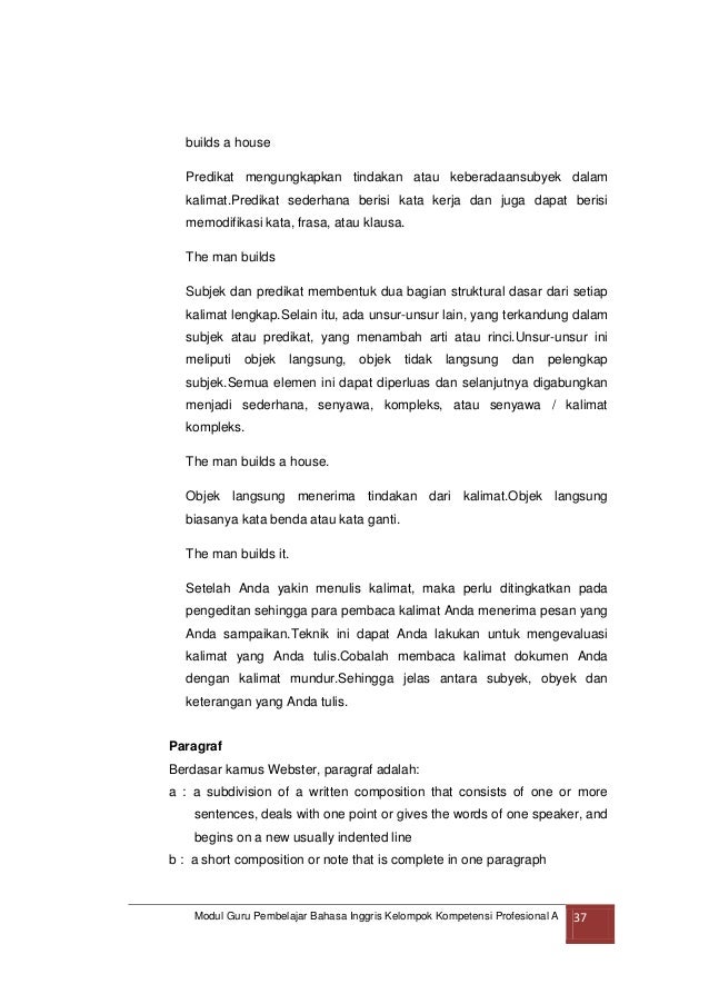 Modul Inggris KKA KOMPETENSI PROFESIONAL DISTINGUISHING 
