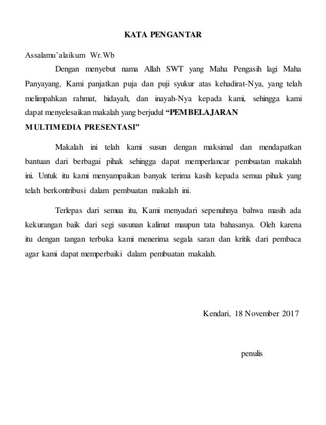 Modul Makalah Pembelajaran Multimedia Presentasi