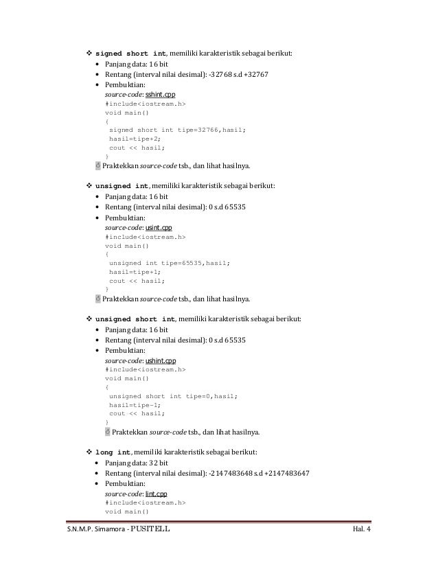 Tipe Data Unsigned Char Memiliki Ukuran Berapa Bit - Sumber Berbagi Data