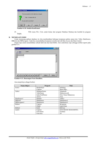 Modul delphi | PDF