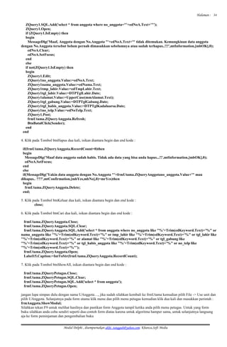 Modul Delphi ,buat pemula | PDF