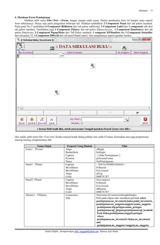 Modul Delphi ,buat pemula | PDF