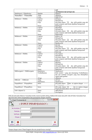 Modul Delphi ,buat pemula | PDF