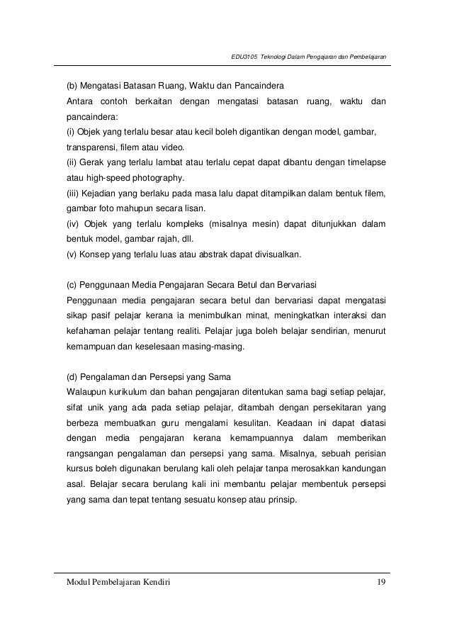 Modul edu3105