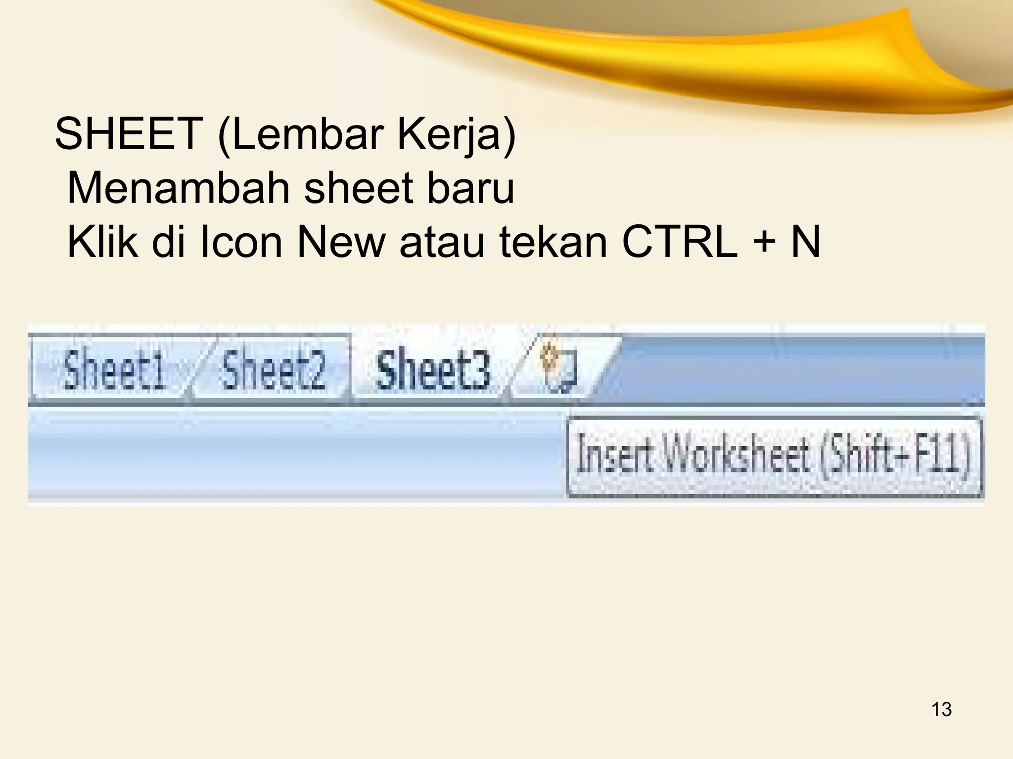 Modul excel dasar pptmodul excel dasar ppt