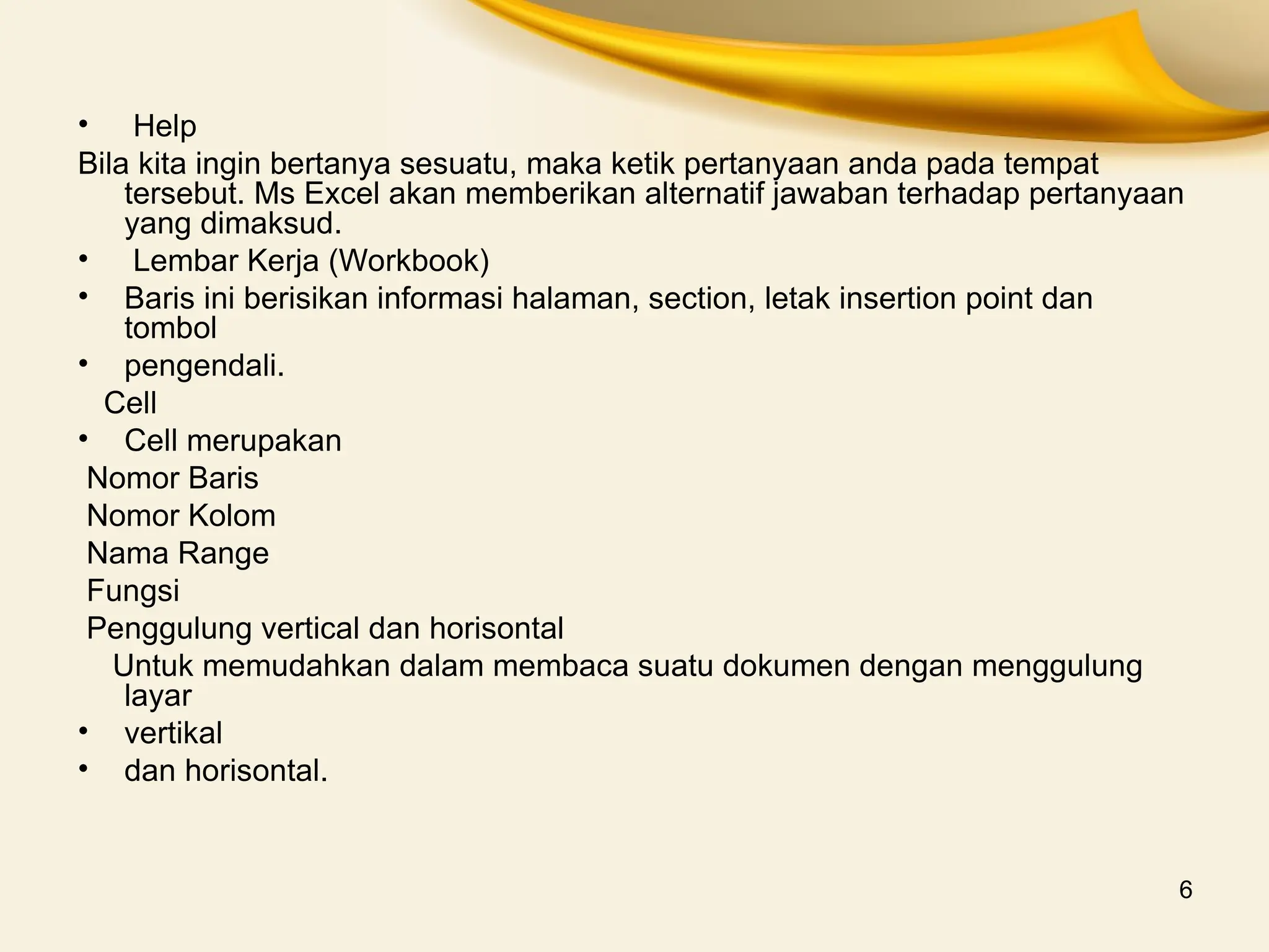 Modul excel dasar pptmodul excel dasar ppt