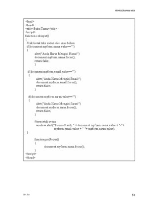 Modul html | PDF