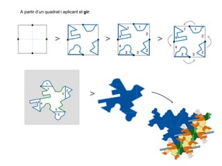 > > >
>
A partir d’un quadrat i aplicant el gir:
 