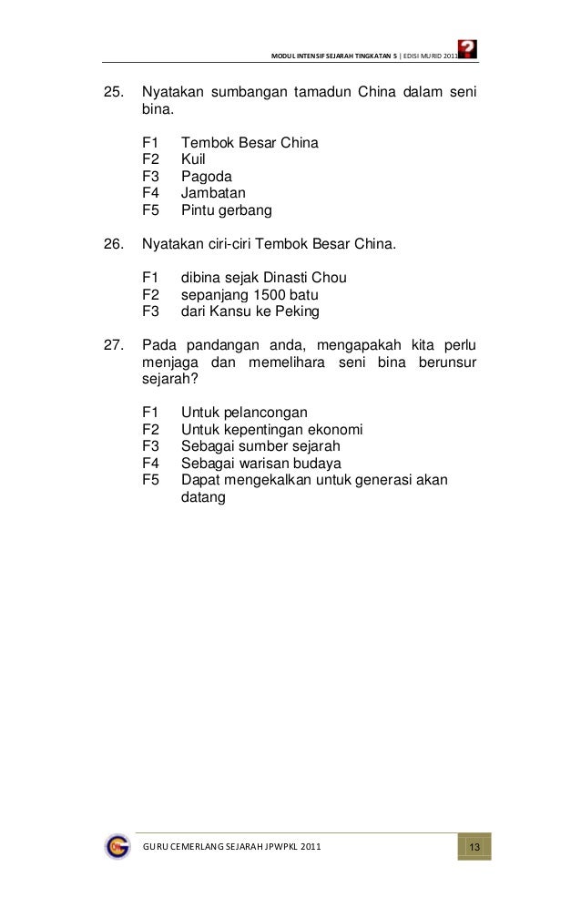 Modul intensift4jawapan