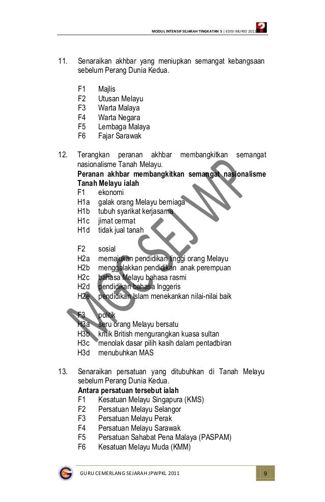 Modul Intensif T5 (Jawapan)