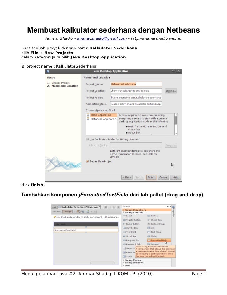 Membuat Web Sederhana Dengan Netbeans | membuat kalkulator sederhana dengan netbeans Membuat Web Sederhana Dengan Netbeans | membuat kalkulator sederhana dengan netbeans