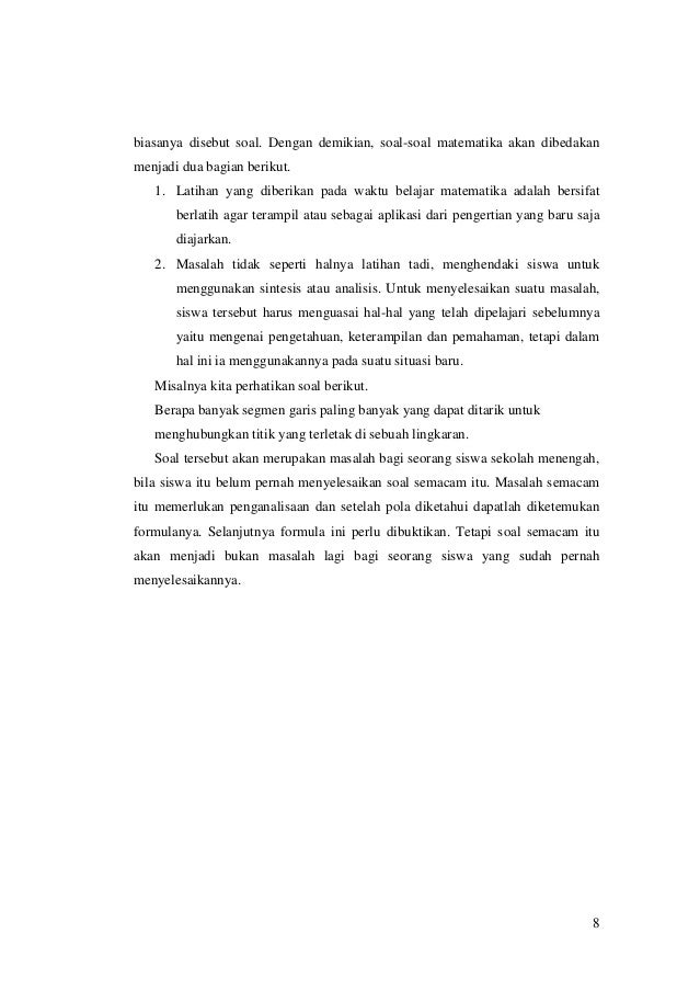 Modul Matematika Teori Belajar Polya