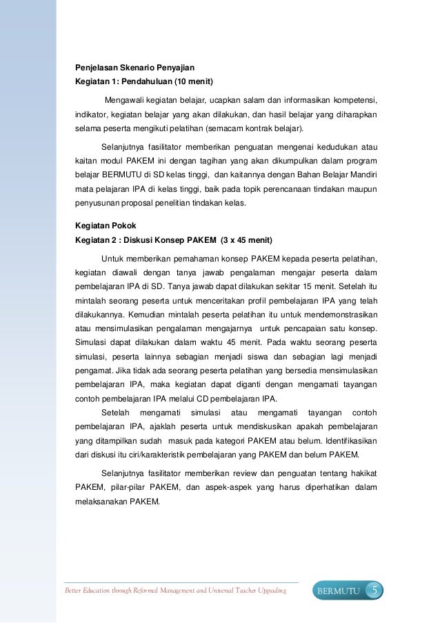 Modul pakem-sd-dalam-mgmp-bermutu