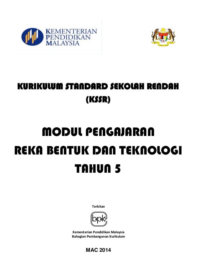 Modul Kssr Rbt Tahun 5