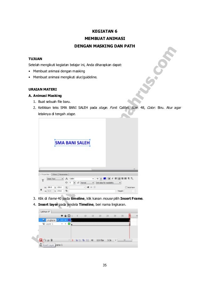 Modul Pelatihanadobeflashcs3professional
