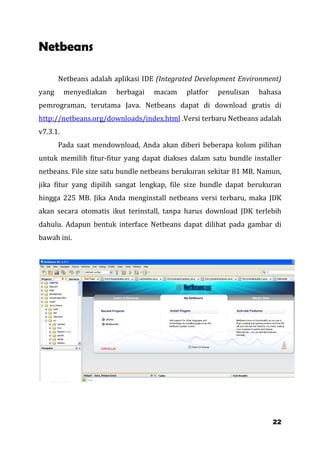 Modul pelatihan-java2 | PDF