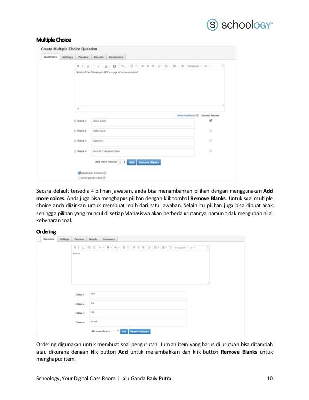 Modul Pelatihan Schoology
