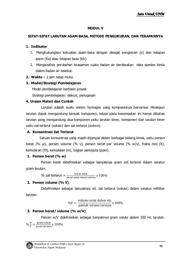 Modul plpg kimia Modul plpg kimia