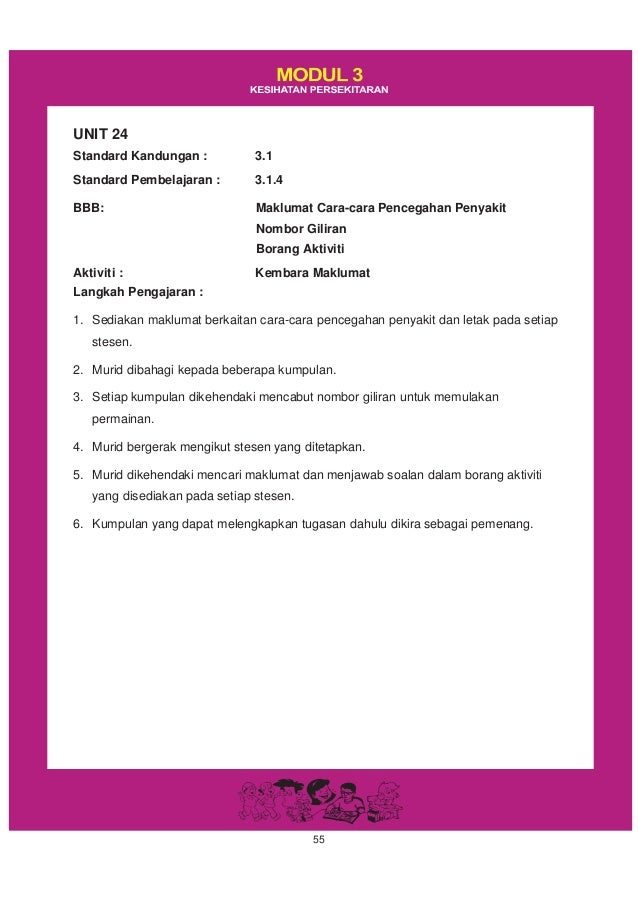 MODUL PENGAJARAN DAN PEMBELAJARAN KSSR TAHUN 4 2015