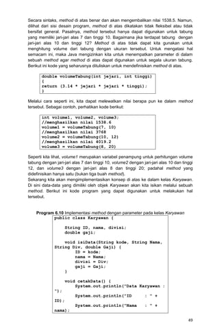 Modul praktikum-pemrograman java dgn netbeans | PDF