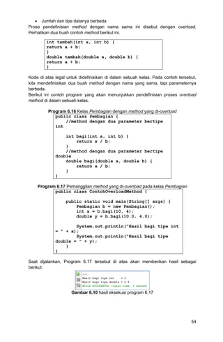 Modul praktikum-pemrograman java dgn netbeans | PDF