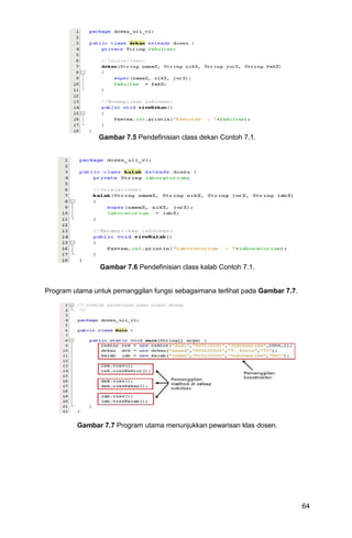 Modul praktikum-pemrograman java dgn netbeans | PDF