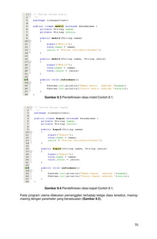 Modul praktikum-pemrograman java dgn netbeans | PDF