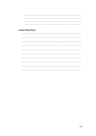 ..................................................................................................................
..................................................................................................................
..................................................................................................................
..................................................................................................................
Lembar Kerja Siswa
........................................................................................................................
........................................................................................................................
........................................................................................................................
........................................................................................................................
........................................................................................................................
........................................................................................................................
........................................................................................................................
........................................................................................................................
........................................................................................................................
........................................................................................................................
153
 